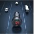 Mcdodo CC-7030 Car Charger, USB + USB-C, with Display, 45W (Black)
